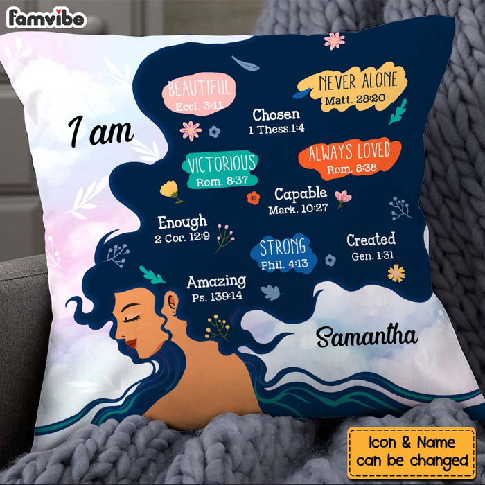 Personalized I Am Affirmation Daughter Pillow 29285 1