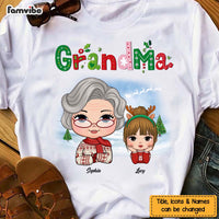 Personalized Gift For Grandma Christmas Shirt - Hoodie - Sweatshirt 29296 thumb 1