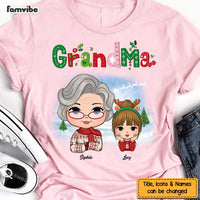 Personalized Gift For Grandma Christmas Shirt - Hoodie - Sweatshirt 29296 thumb 1