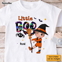 Personalized Halloween Gift For Grandson Little Boo Kid T Shirt 29298 thumb 1