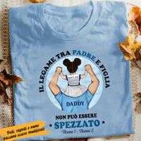 Personalized Daddy And Daughter Padre E Figlia Italian T Shirt AP194 73O58 thumb 1