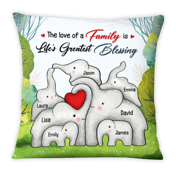 Personalized Gift For Family Life's Greatest Blessing Pillow 29302 1