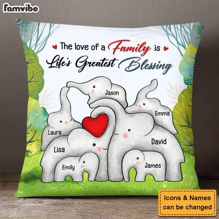 Personalized Gift For Family Life's Greatest Blessing Pillow 29302 1