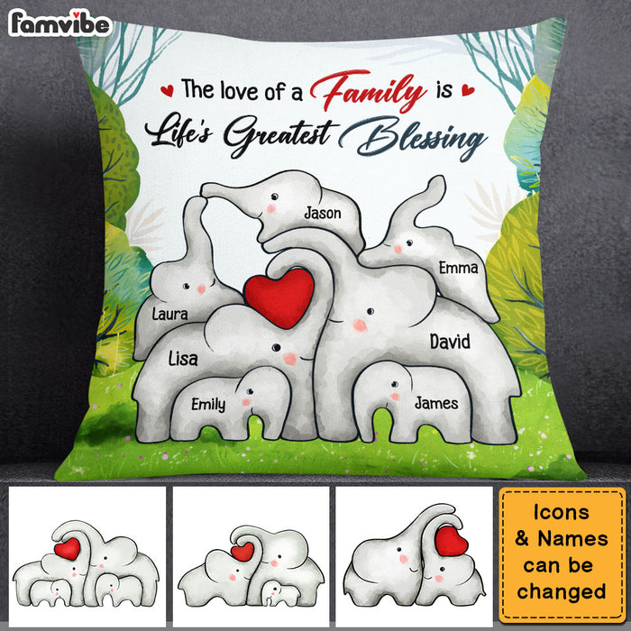 Personalized Gift For Family Life's Greatest Blessing Pillow 29302 1