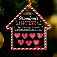 Personalized Christmas Gift Grandma's House 2 Layered Wood Ornament 29303 thumb 1