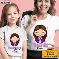 Personalized Gift For Grandma And Kid Matching Adult And Kid Tee 29305 thumb 1