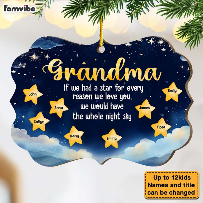 Personalized Christmas Gift For Grandma We Love You Benelux Ornament 29311 1