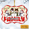 Personalized Christmas Gift Snowman Family Forever Benelux Ornament 29315 1
