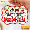 Personalized Christmas Gift Snowman Family Forever Benelux Ornament 29315 1
