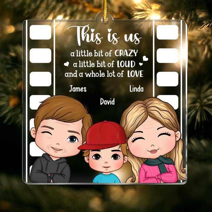 Personalized Christmas Gift For Family This Is Us Ornament 29317 1