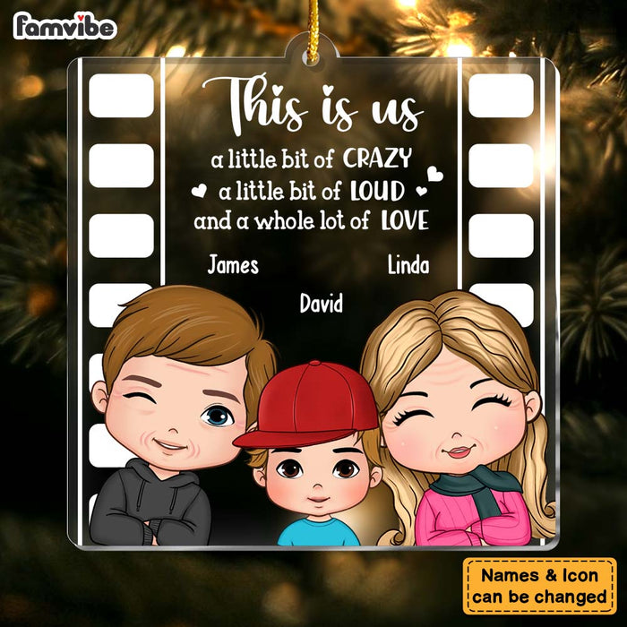 Personalized Christmas Gift For Family This Is Us Ornament 29317 1