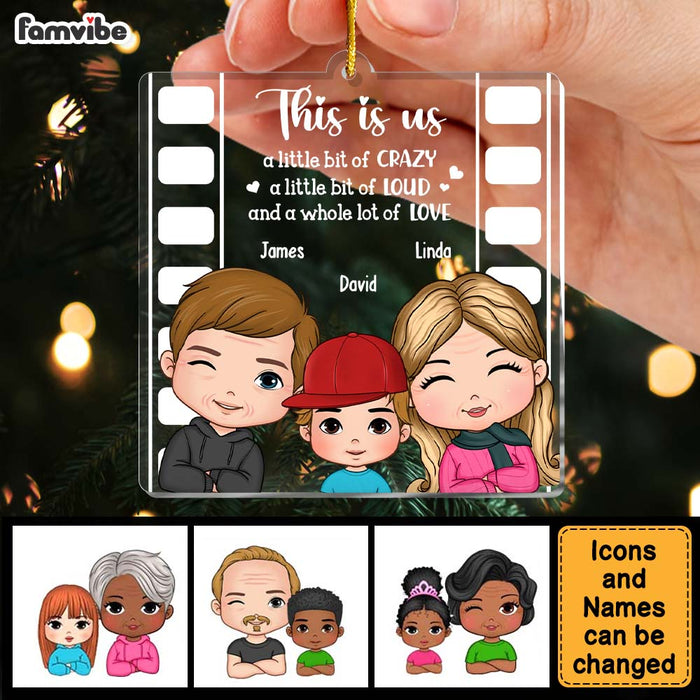 Personalized Christmas Gift For Family This Is Us Ornament 29317 1