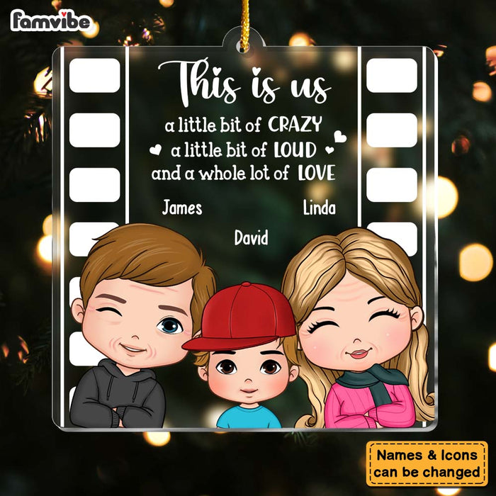 Personalized Christmas Gift For Family This Is Us Ornament 29317 1