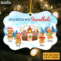 Personalized Christmas Gingerbread Gift For Grandma Benelux Ornament 29320 thumb 1
