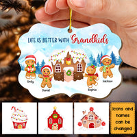 Personalized Christmas Gingerbread Gift For Grandma Benelux Ornament 29320 thumb 1