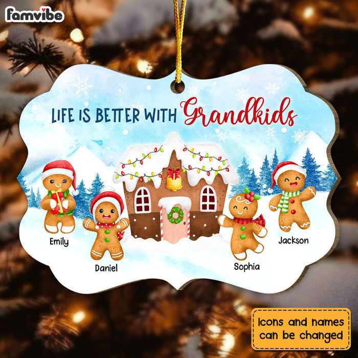 Personalized Christmas Gingerbread Gift For Grandma Benelux Ornament 29320 1