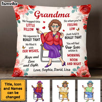 Personalized Gift For Grandma Hug This Pillow 29323 thumb 1