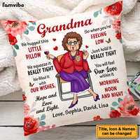 Personalized Gift For Grandma Hug This Pillow 29323 thumb 1