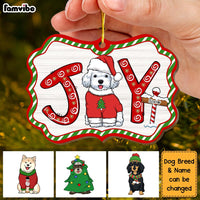 Personalized Gift For Dog Lover Christmas Joy Benelux Ornament 29329 thumb 1