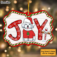 Personalized Gift For Dog Lover Christmas Joy Benelux Ornament 29329 thumb 1