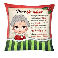 Personalized Gift For Grandma Hug This Pillow 29331 thumb 1
