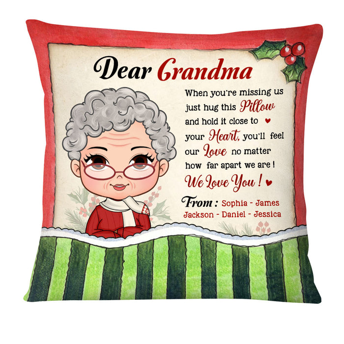 Personalized Gift For Grandma Hug This Pillow 29331 1
