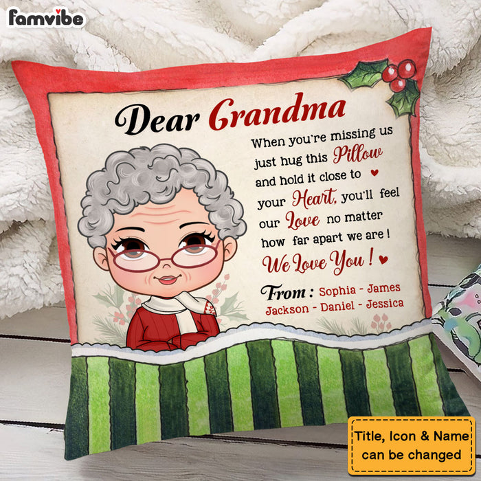 Personalized Gift For Grandma Hug This Pillow 29331 1