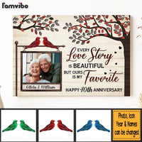 Personalized Anniversary Every Love Story Is Beautiful But Ours Is My Favorite Canvas 29333 thumb 1