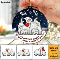 Personalized This Is Us Family 2 Layered Wood Ornament 29347 thumb 1