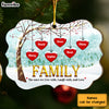 Personalized Gift For Family 'The Ones We Live With' Christmas Benelux Ornament 29356 1
