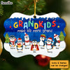Personalized Penguin Christmas Gift For Grandma Benelux Ornament 29361 1