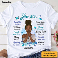 Personalized Gift For Daughter You Are Bible Verses Shirt - Hoodie - Sweatshirt 29362 thumb 1