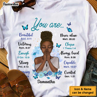 Personalized Gift For Daughter You Are Bible Verses Shirt - Hoodie - Sweatshirt 29362 thumb 1