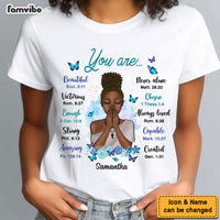 Personalized Gift For Daughter You Are Bible Verses Shirt - Hoodie - Sweatshirt 29362 thumb 1