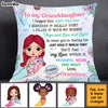 Personalized To My Granddaughter Mermaid Pillow 29370 1