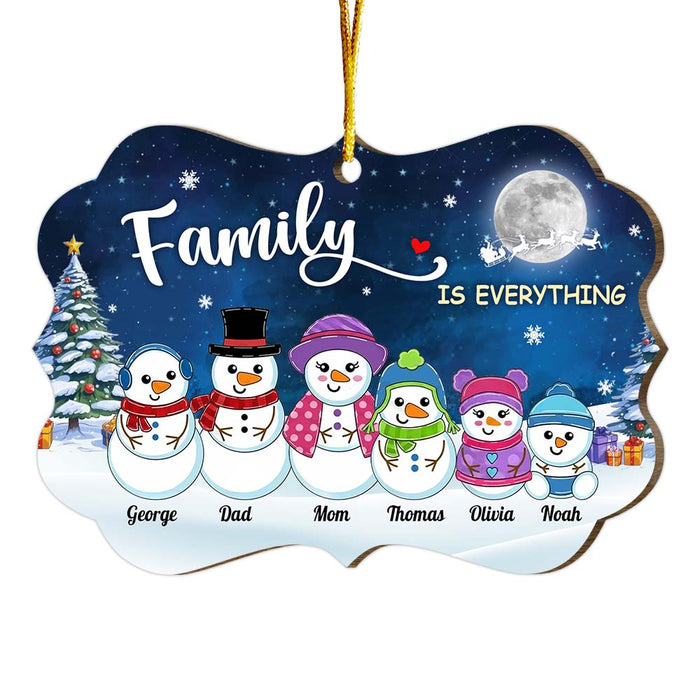 Personalized Gift For Family Is Everything Christmas Benelux Ornament 29384 1