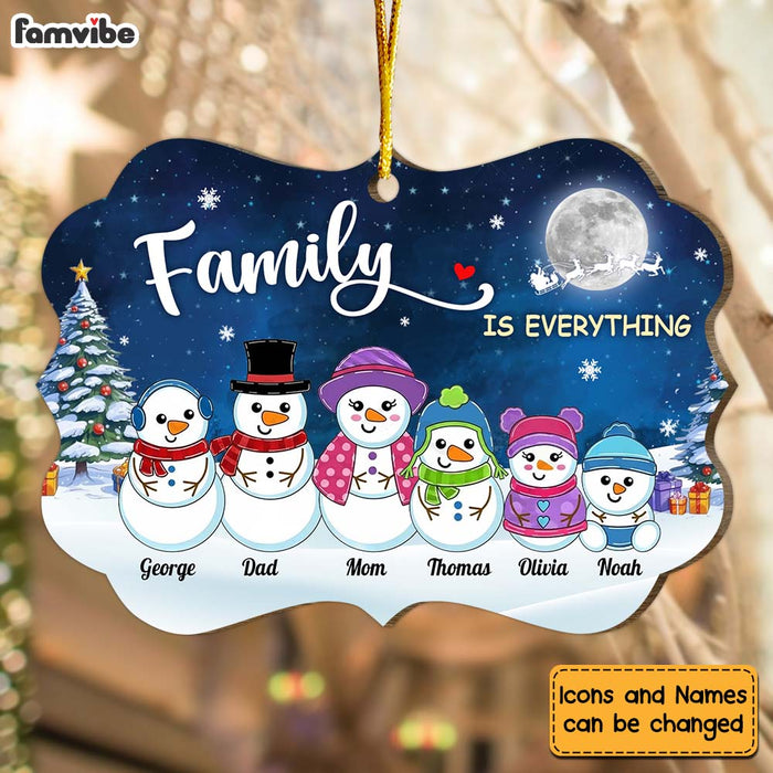 Personalized Gift For Family Is Everything Christmas Benelux Ornament 29384 1