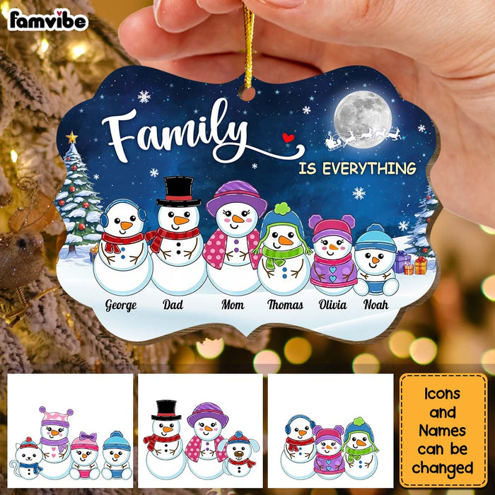 Personalized Gift For Family Is Everything Christmas Benelux Ornament 29384 1