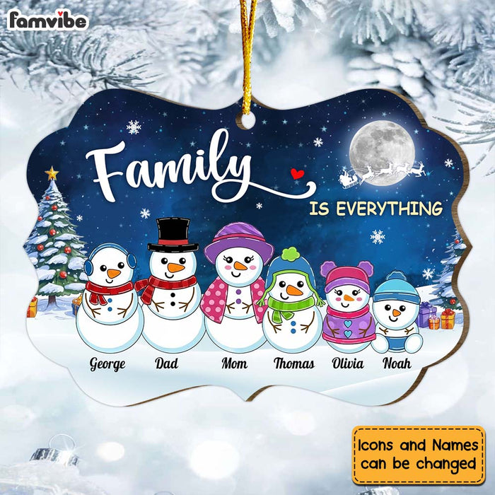 Personalized Gift For Family Is Everything Christmas Benelux Ornament 29384 1