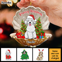 Personalized Dog Christmas Shell Ornament 29389 thumb 1