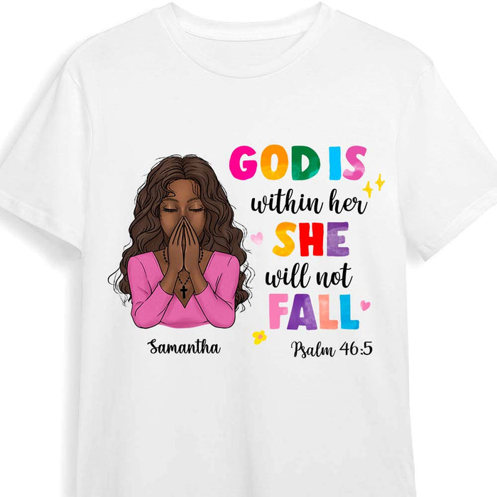 Personalized Gift For Daughter God Is Within Her Christian Bible Shirt - Hoodie - Sweatshirt 29391 1