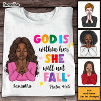 Personalized Gift For Daughter God Is Within Her Christian Bible Shirt - Hoodie - Sweatshirt 29391 thumb 1