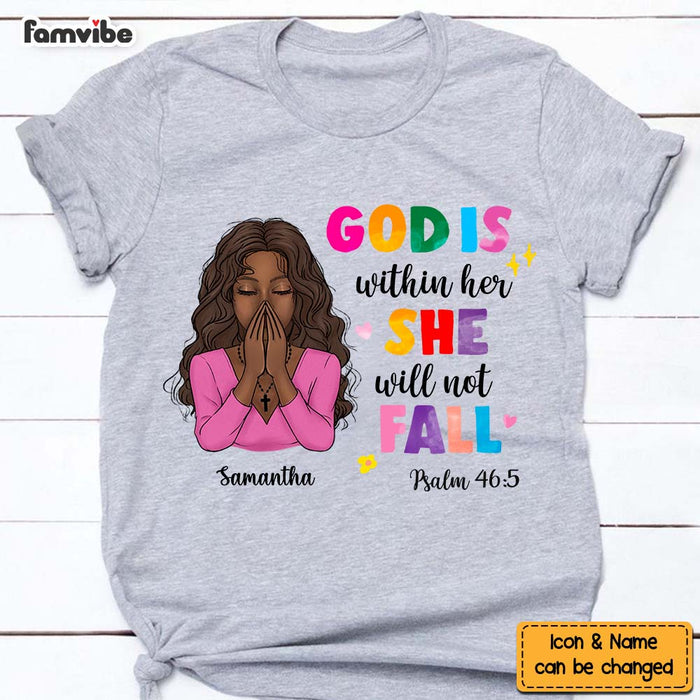 Personalized Gift For Daughter God Is Within Her Christian Bible Shirt - Hoodie - Sweatshirt 29391 1