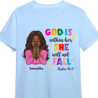 Personalized Gift For Daughter God Is Within Her Christian Bible Shirt - Hoodie - Sweatshirt 29391 thumb 1