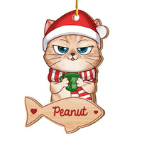 Personalized Gift For Cat Lover Christmas Ornament 29401 thumb 1
