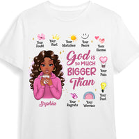 Personalized Gift For Daughter God Is So Much Bigger Shirt - Hoodie - Sweatshirt 29402 thumb 1