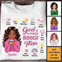 Personalized Gift For Daughter God Is So Much Bigger Shirt - Hoodie - Sweatshirt 29402 thumb 1