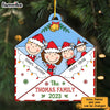 Personalized Gift For Family Christmas Letter Santa Family Ornament 29406 1