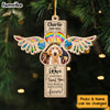 Personalized Dog Memorial Christmas Upload Photo Ornament 29413 1