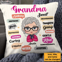 Personalized Gift For Grandma Strong Loving Beloved Pillow 29415 thumb 1